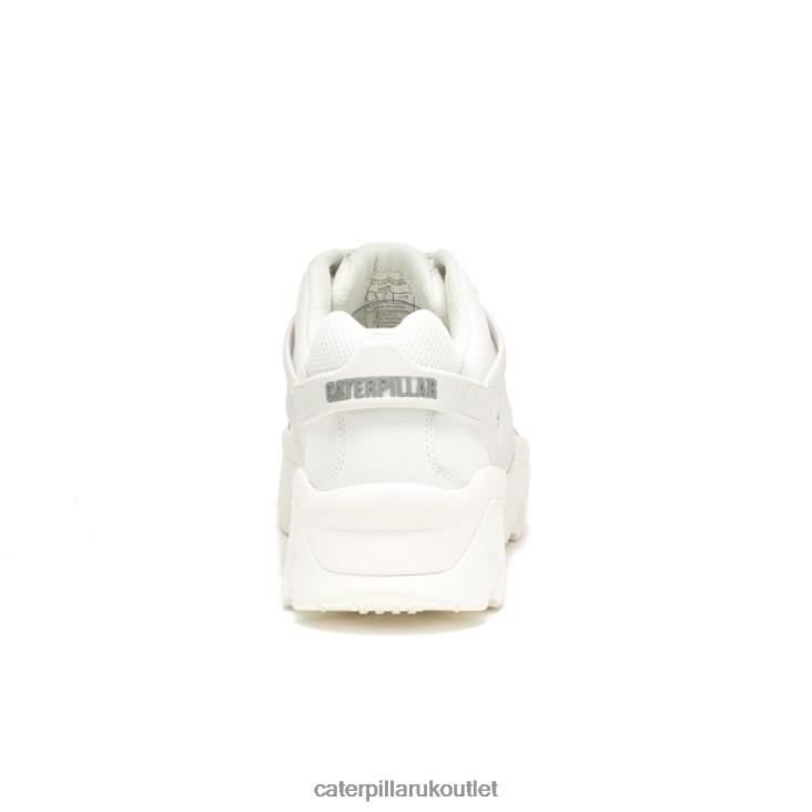 Men Star White Caterpillar Reactor Sneaker 48T8161