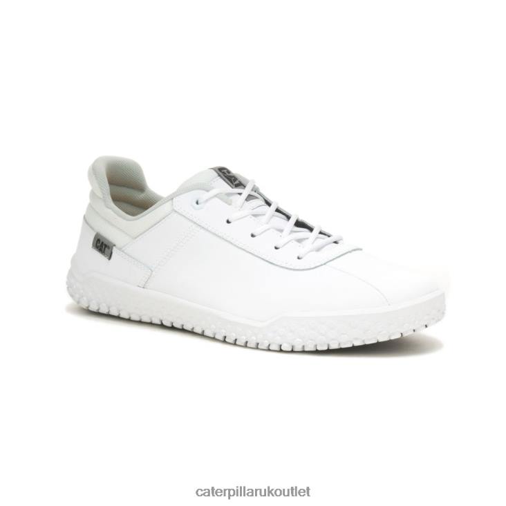 Men White Caterpillar Prorush All Day Sneaker 48T8110