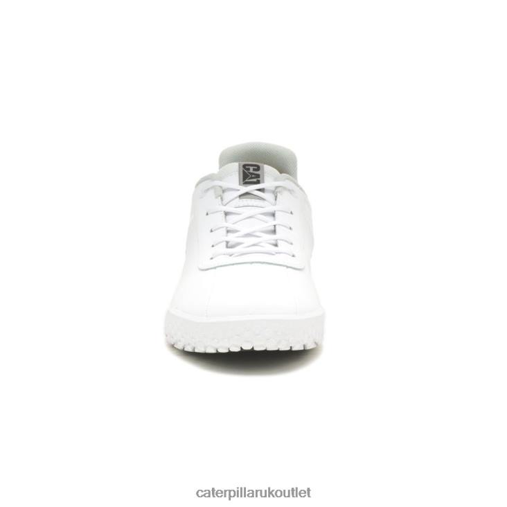 Men White Caterpillar Prorush All Day Sneaker 48T8110