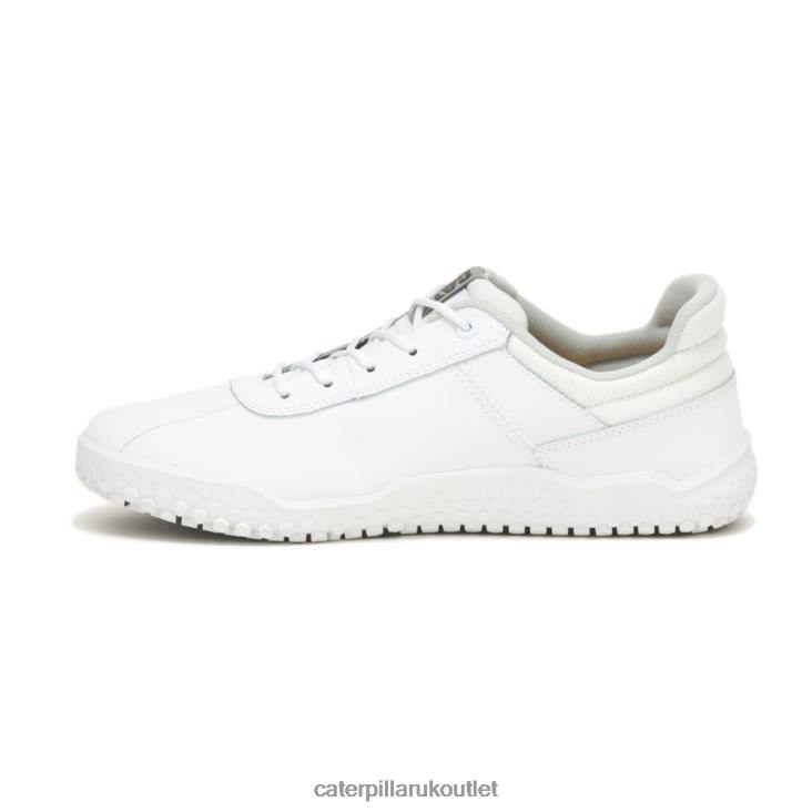 Men White Caterpillar Prorush All Day Sneaker 48T8110