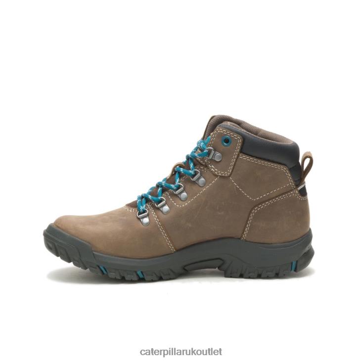 Women Bay Leaf Caterpillar Mae Waterproof Work Boot 48T8273