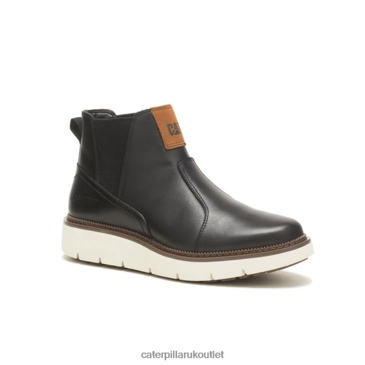Women Black Caterpillar Chariot Chelsea Boot 48T8307
