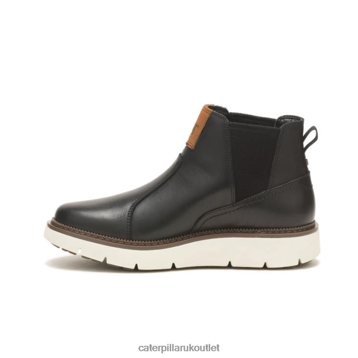 Women Black Caterpillar Chariot Chelsea Boot 48T8307