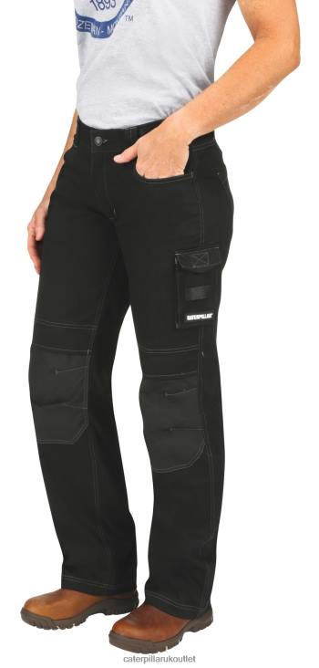 Women Black Caterpillar H2O Defender Pant 48T8303
