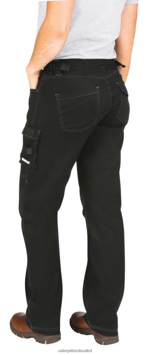 Women Black Caterpillar H2O Defender Pant 48T8303
