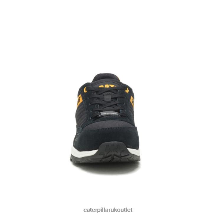 Women Black/Cat Yellow Caterpillar Venward Composite Toe Work Shoe 48T8294