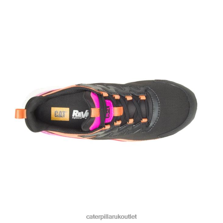 Women Black/Pink Caterpillar Streamline Runner Carbon Composite Toe Work Shoe 48T8289
