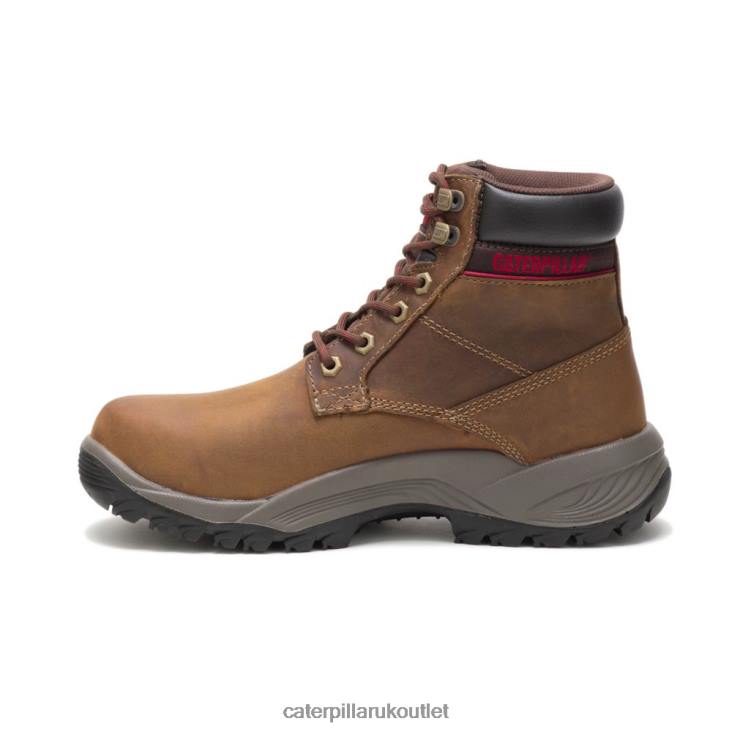 Women Dark Beige Caterpillar Dryverse 6\ Waterproof Work Boot 48T8302