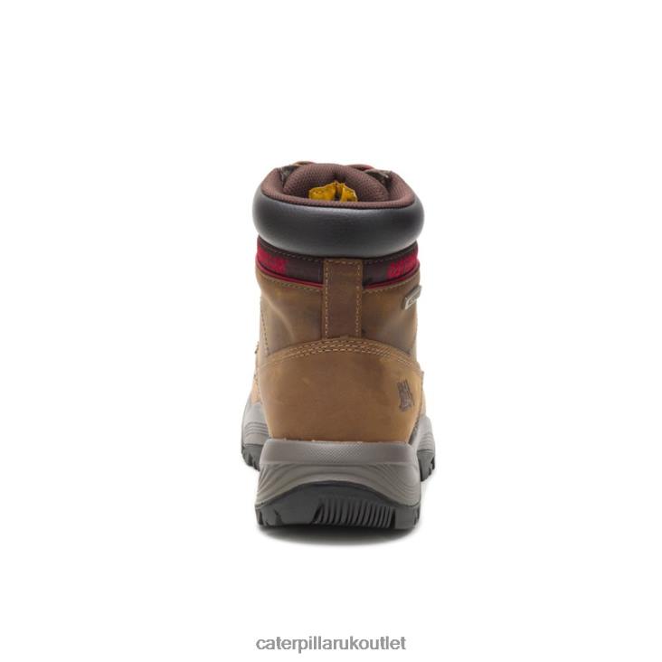 Women Dark Beige Caterpillar Dryverse 6\ Waterproof Work Boot 48T8302