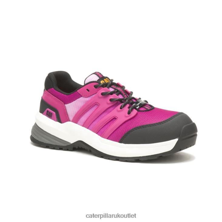 Women Festival Fuchsia Caterpillar Streamline 20 Composite Toe Work Shoe 48T8298