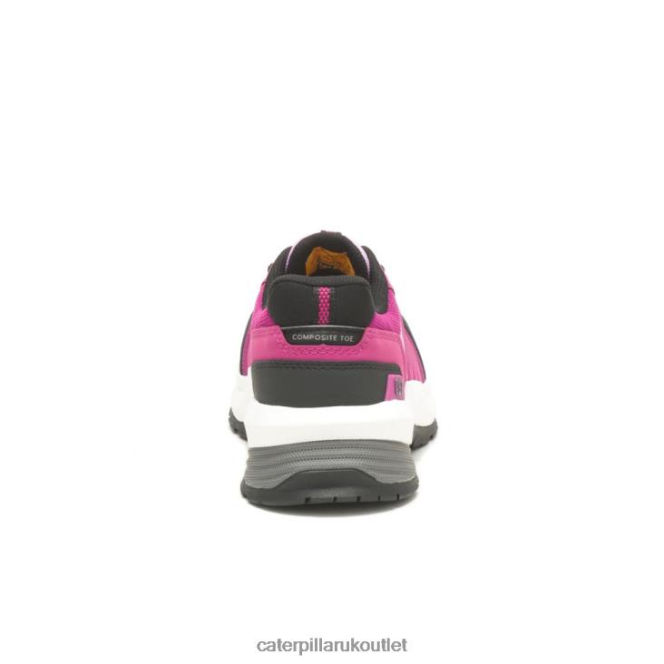 Women Festival Fuchsia Caterpillar Streamline 20 Composite Toe Work Shoe 48T8298