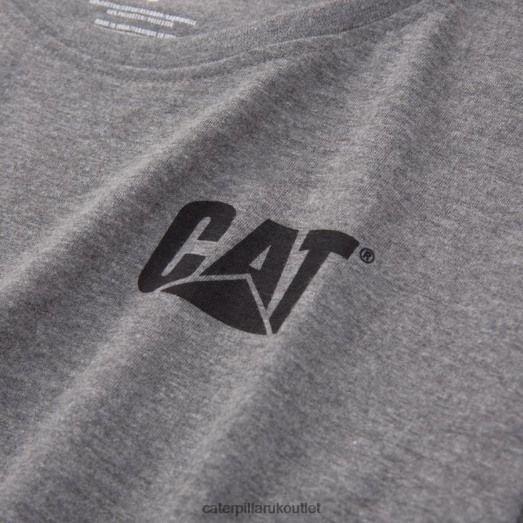 Women Grey Caterpillar Trademark Tee 48T8310
