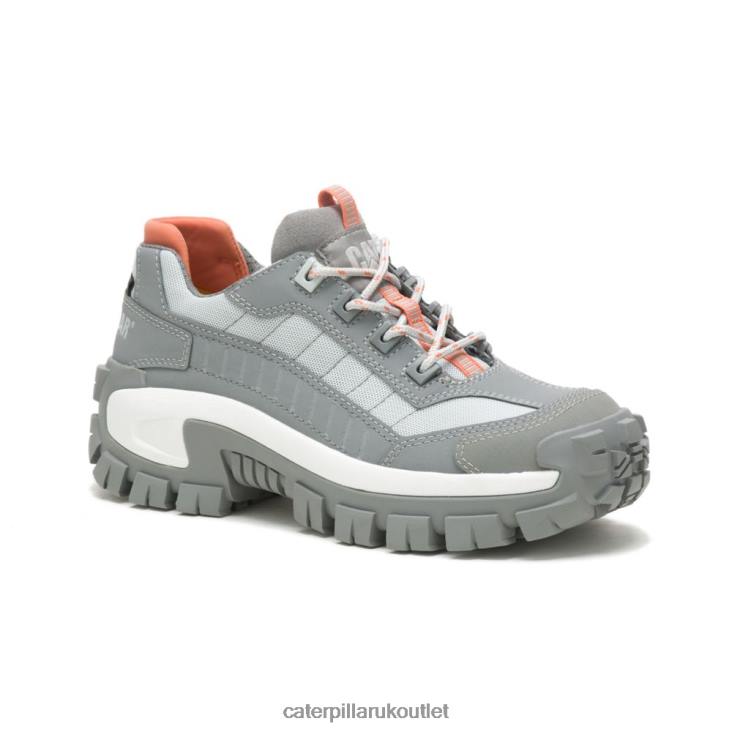 Women Wild Dove/Glacier Grey Caterpillar Invader Steel Toe Work Shoe 48T8287