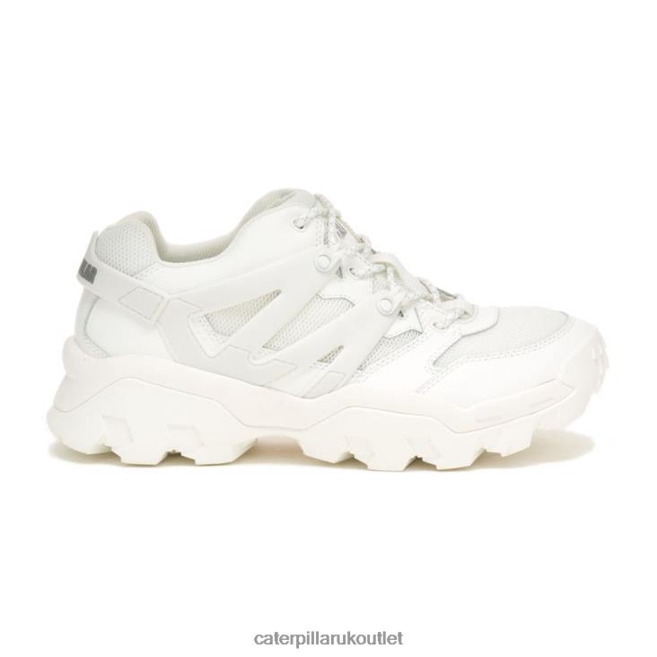 Men Star White Caterpillar Reactor Sneaker 48T8161