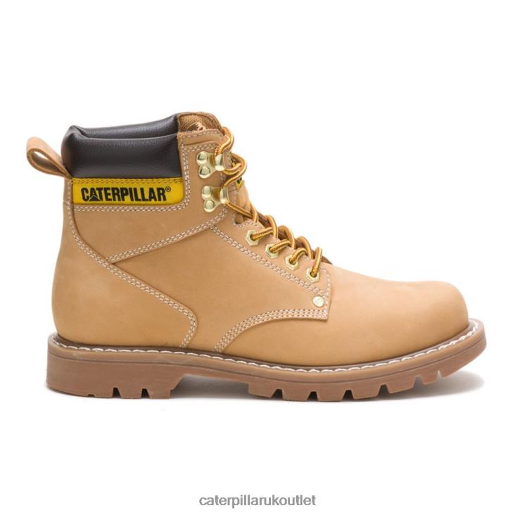 Men Honey Caterpillar Second Shift Work Boot 48T813
