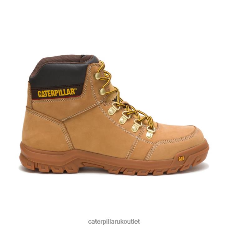 Men Honey Reset Caterpillar Outline Work Boot 48T841