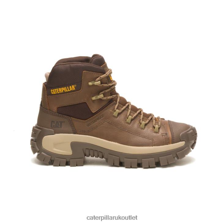 Men Pyramid Caterpillar Invader Hiker Waterproof Work Boot 48T83