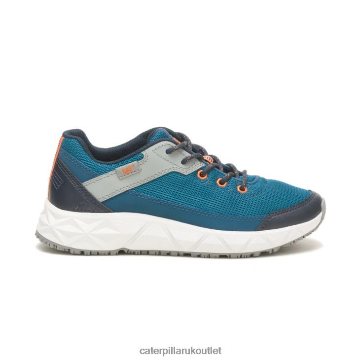 Men Moroccan Blue/Wild Dove Caterpillar Prorush Speed Fx Shoe 48T8105
