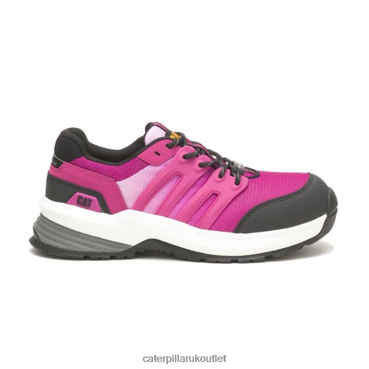 Women Festival Fuchsia Caterpillar Streamline 2.0 Composite Toe Work Shoe 48T8298